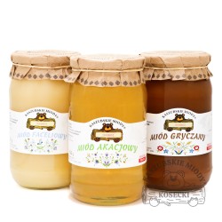 Zestaw miodów 4