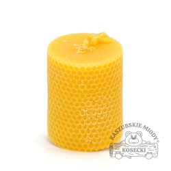 Świeczka "Walec z pszczołą"