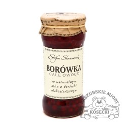 Borówka całe owoce w soku...