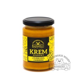 Krem miodowy z kurkumą i...