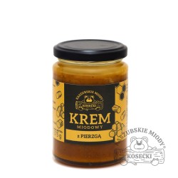 Krem miodowy z pierzgą 375g