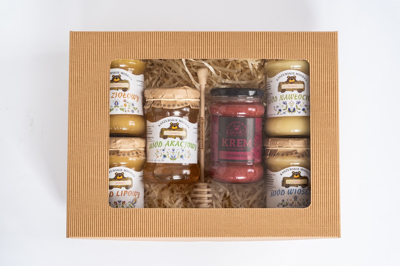 prezenty z miodem