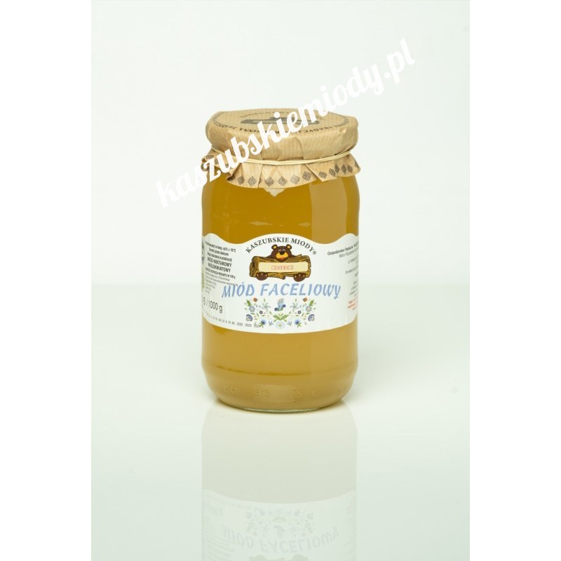 Miód faceliowy 1000 g (Pakowanie Prezentowe: Nie)
