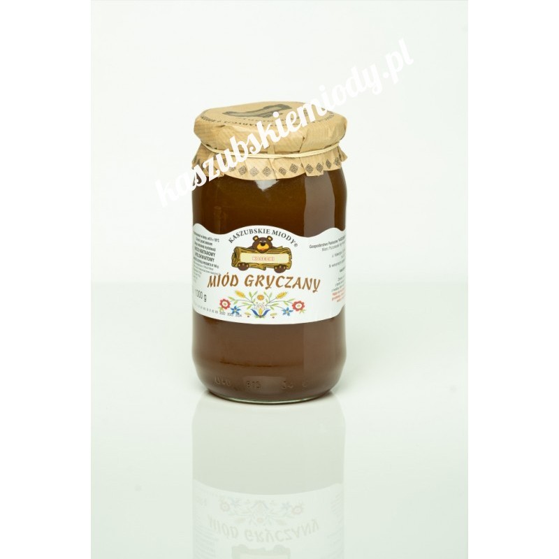 Miód gryczany 1000 g (Pakowanie Prezentowe: Nie)