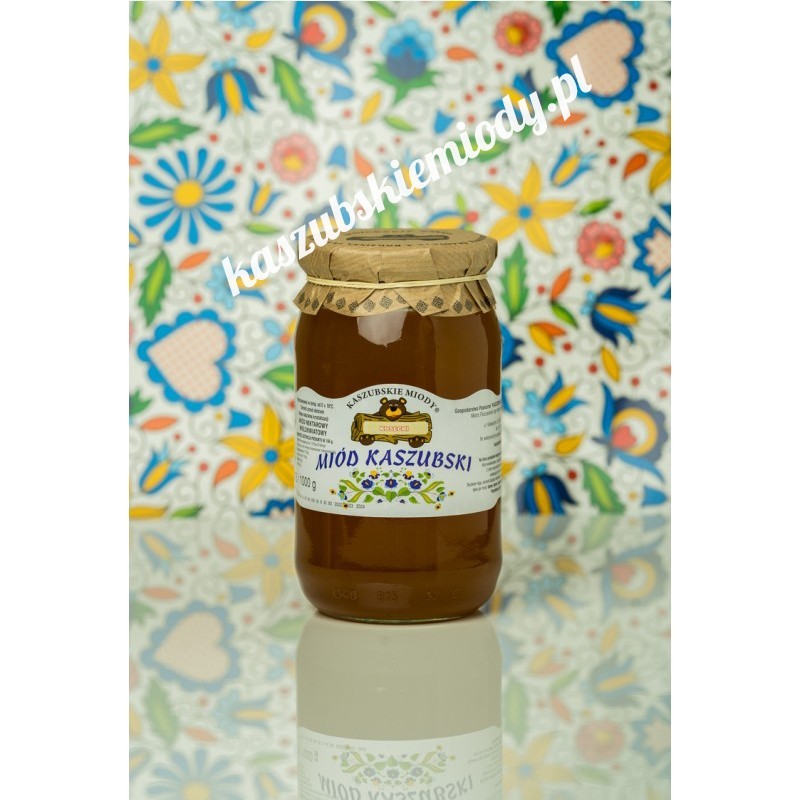 Miód Kaszubski 1000 g (Pakowanie Prezentowe: Nie)
