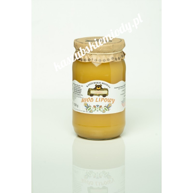 Miód lipowy 1000 g (Pakowanie Prezentowe: Nie)