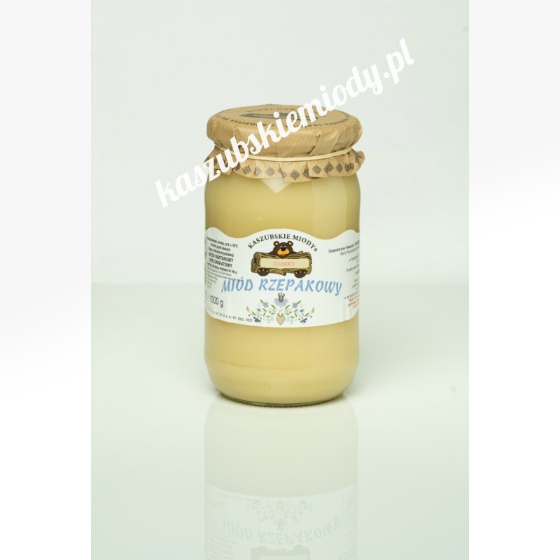 Miód rzepakowy 1000 g (Pakowanie Prezentowe: Nie)