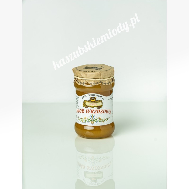 Miód wrzosowy 375 g (Pakowanie Prezentowe: Nie)