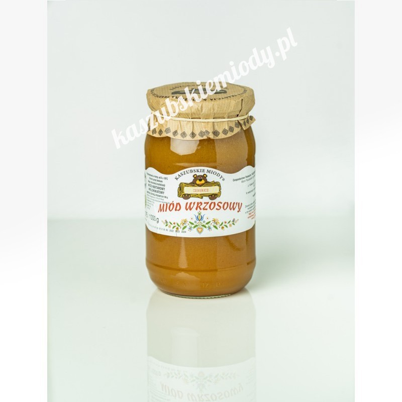 Miód wrzosowy 1000 g (Pakowanie Prezentowe: Nie)