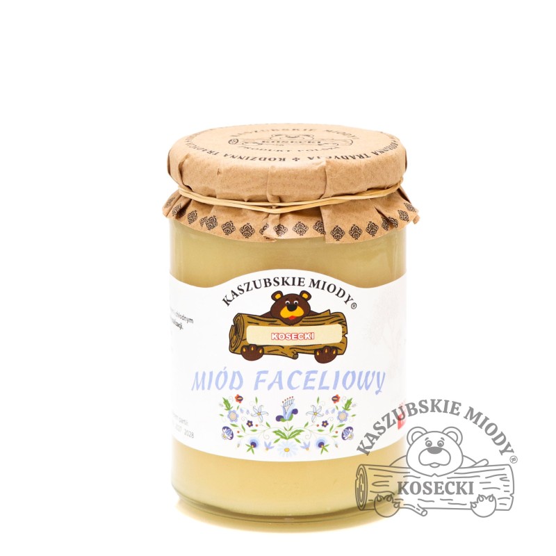 Miód faceliowy 375 g (Pakowanie Prezentowe: Nie)