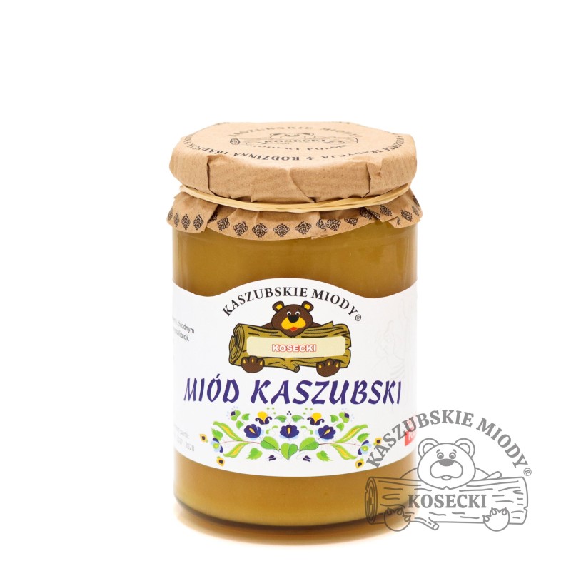 Miód kaszubski 375 g (Pakowanie Prezentowe: Nie)
