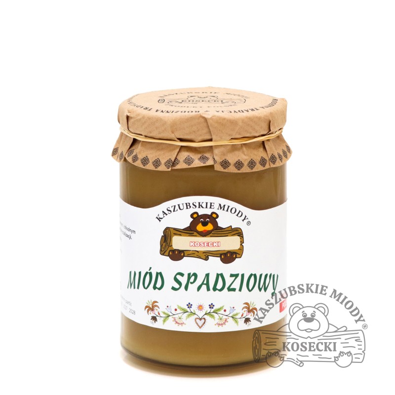 Miód spadziowy iglasty 375 g (Pakowanie Prezentowe: Nie)
