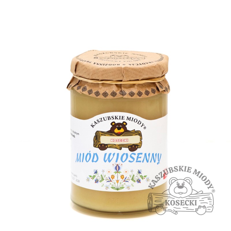 Miód wiosenny 375g (Pakowanie Prezentowe: Nie)