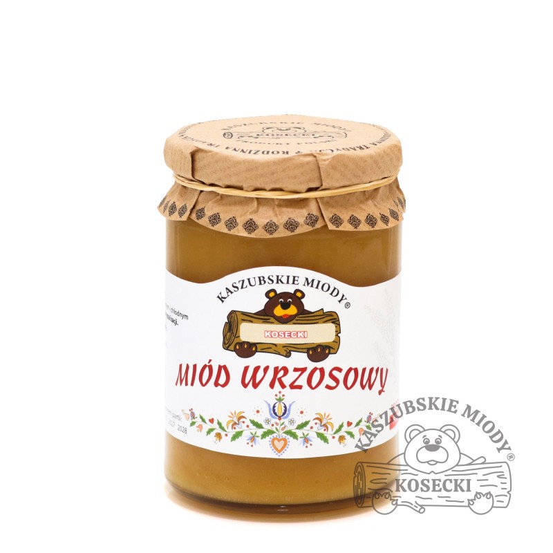 Miód wrzosowy 375 g (Pakowanie Prezentowe: Nie)